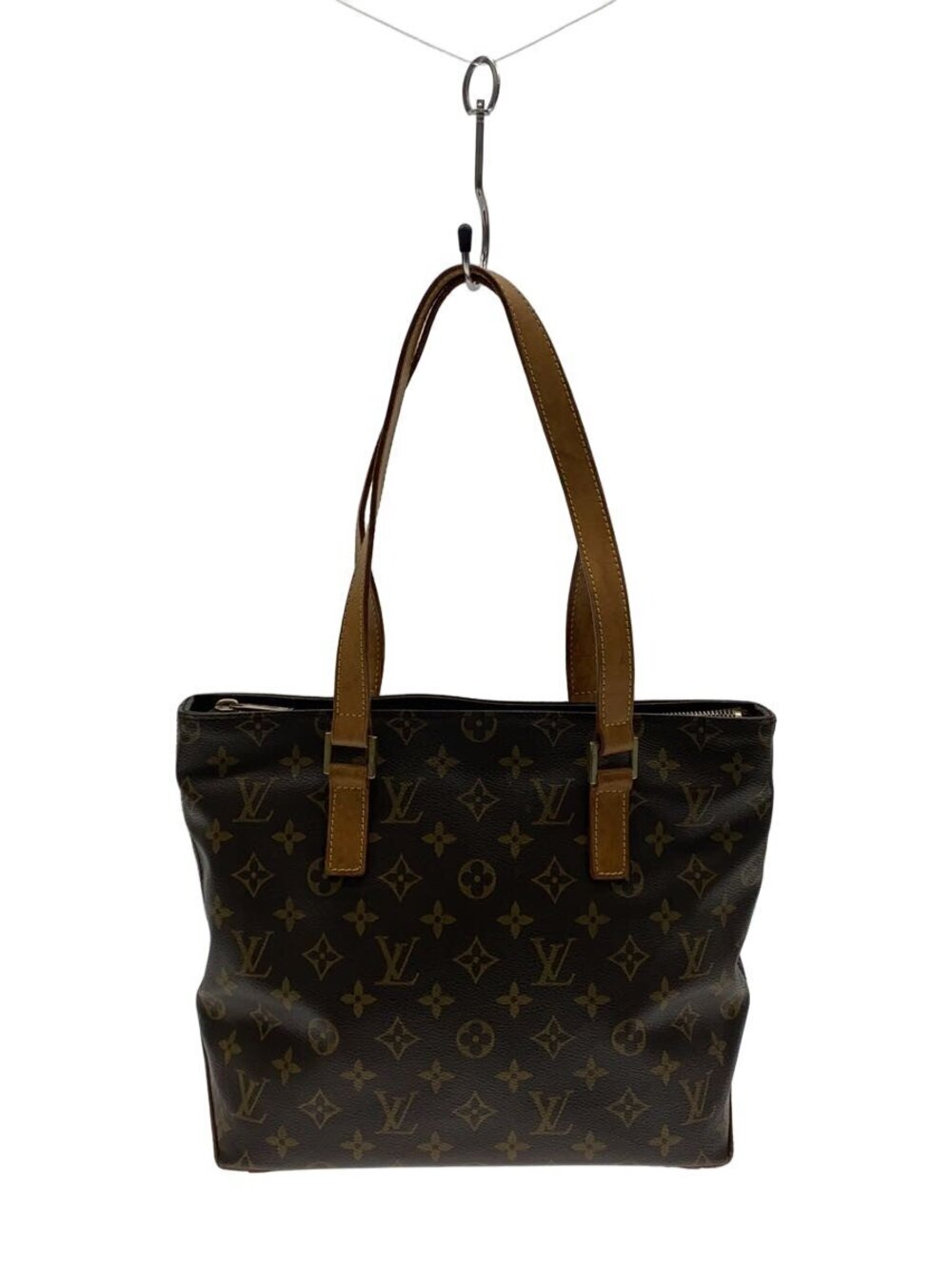 LOUIS VUITTON Cabas Piano Monogram Canvas Brown